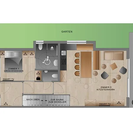 Bergbiberhaus A Apartament Piesendorf