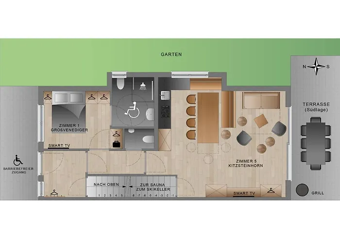 Bergbiberhaus A Пизендорф